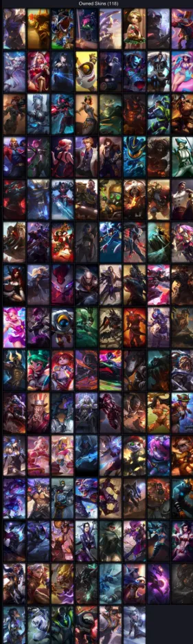 【EUNE】⸱ 🎨 137 Skin⸱ 🐉 154 Champ⸱ 🛑 Unranked⸱ 🧃 13 RP⸱ ✉️ Email Access⸱ 🛡️ 2025 Ready⸱ 🔋 12612 BE⸱ 🥇 Honor 3⸱ 🧭 Level 284